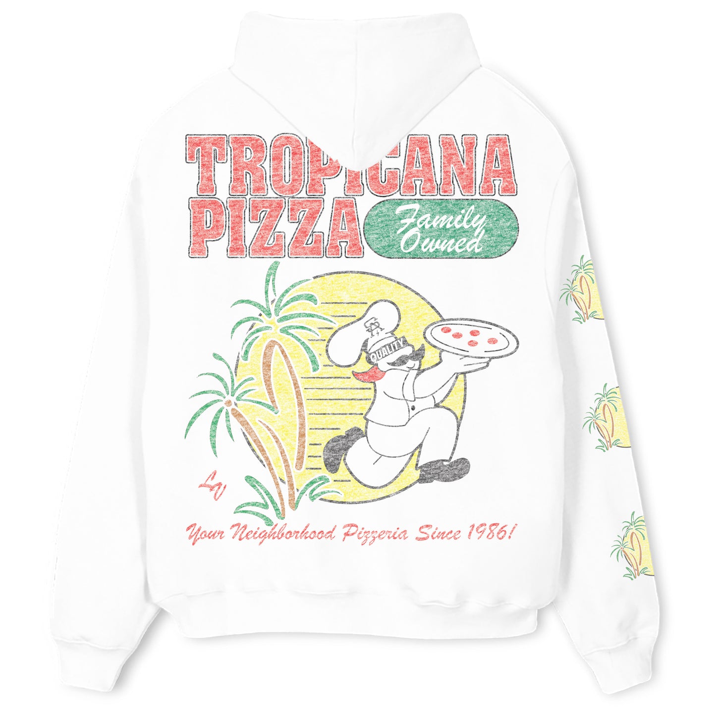 Tropicana Pizza Homage Hoodie